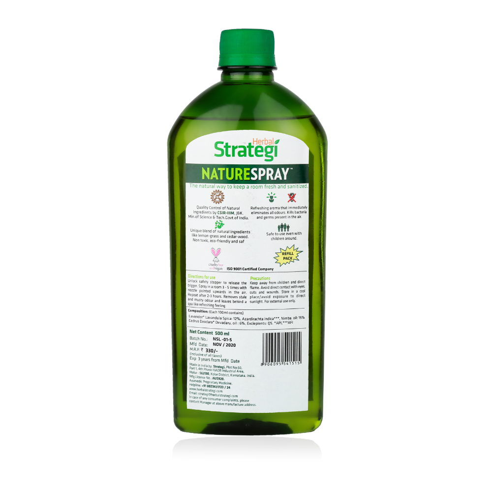 
                  
                    Herbal Strategi Room Disinfectant and Freshener - Lavender
                  
                
