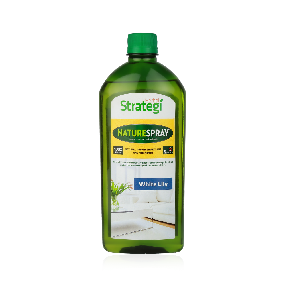 Herbal Strategi Room Disinfectant and Freshener - Whitelily