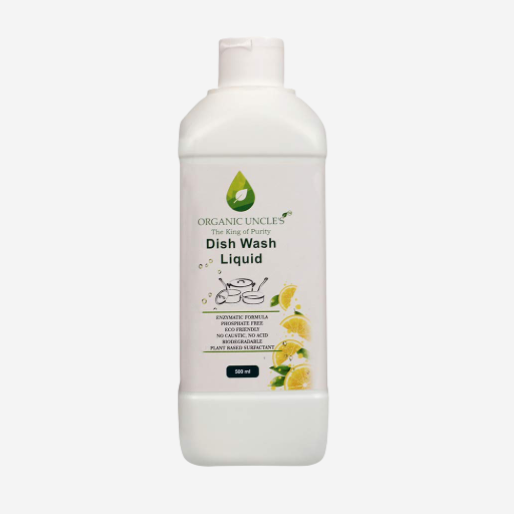 Organic Uncles Dish Wash Liquid (500ml)