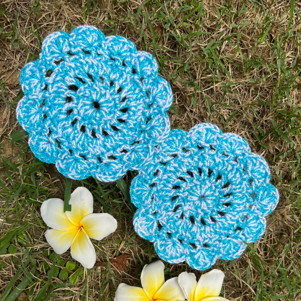 
                  
                    Multicolour Crochet Coasters (Set of 6)
                  
                