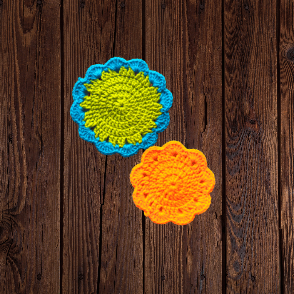 Crocheted Tea Coasters (Set of 4)