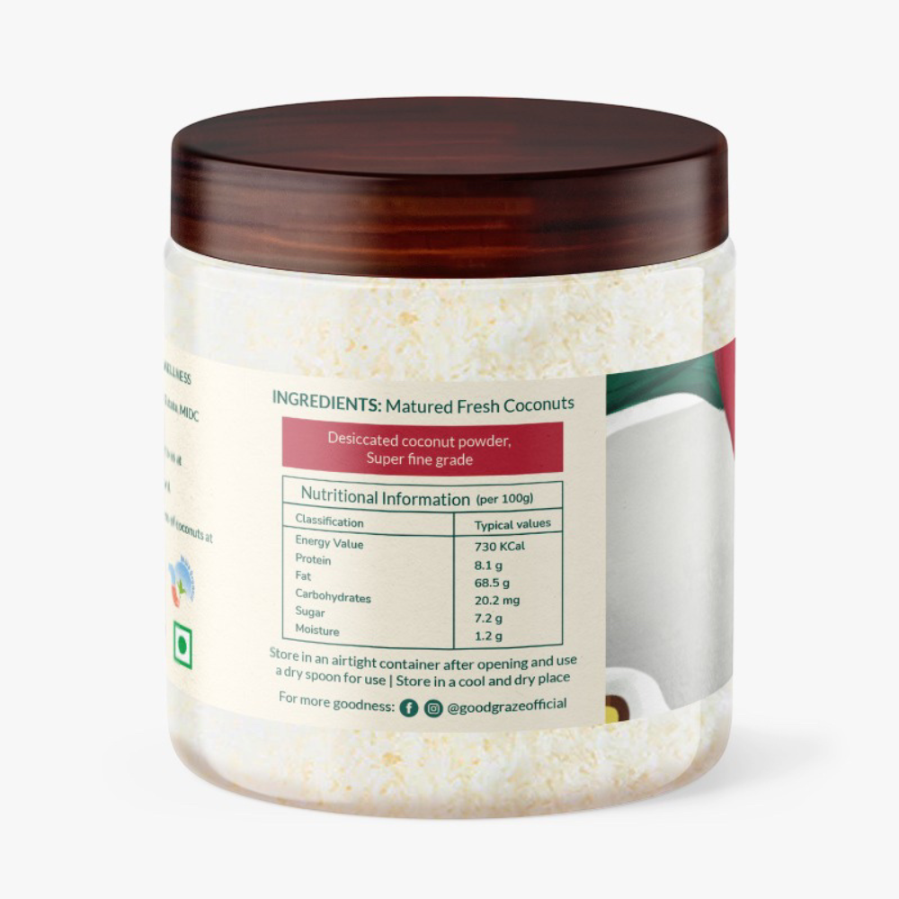 
                  
                    Good Graze Desiccated Coconut (100g)
                  
                