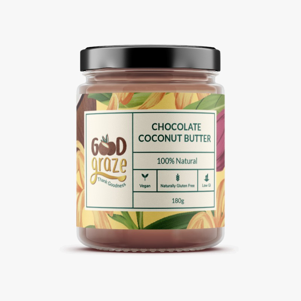 
                  
                    Good Graze Chocolate Coconut Butter (180g)
                  
                