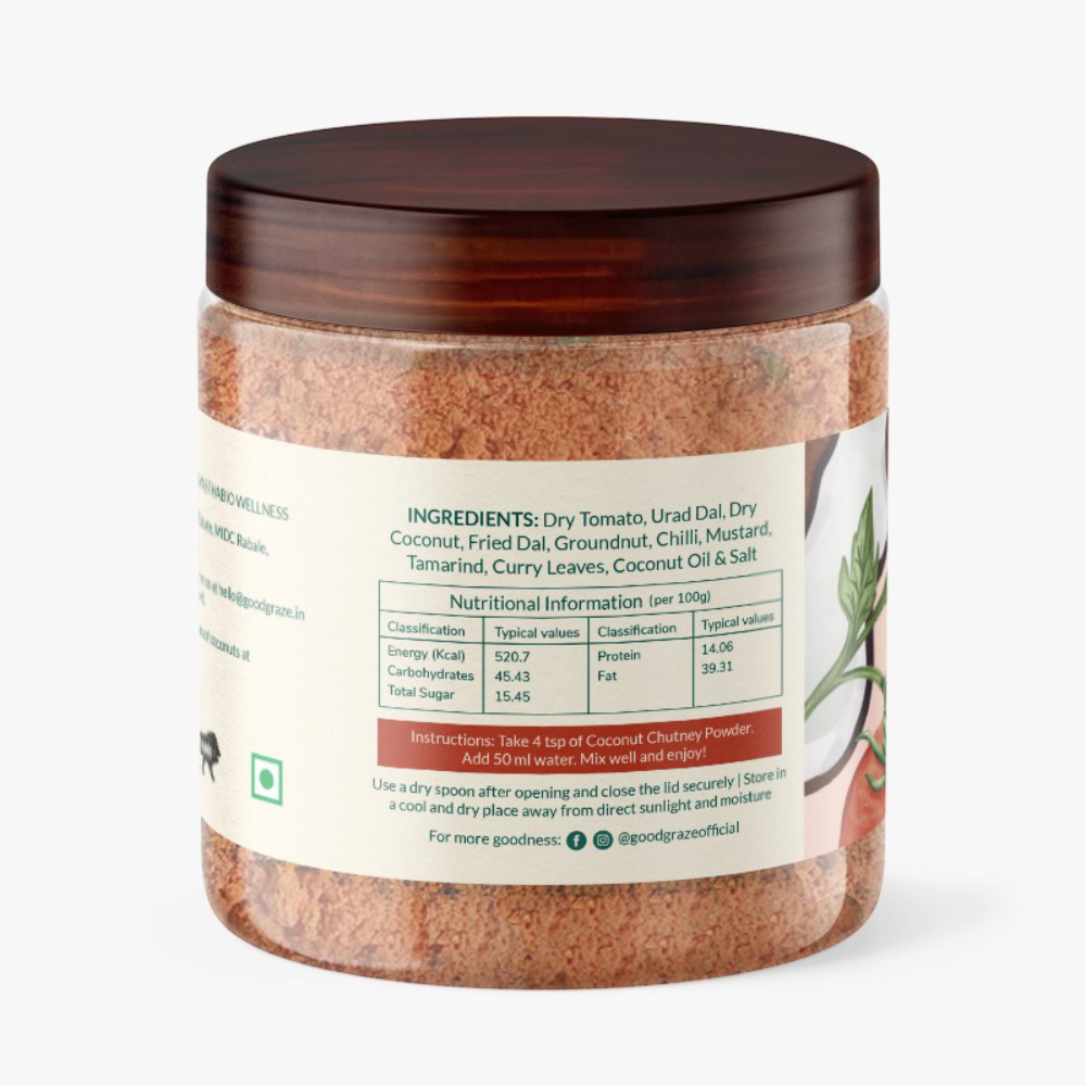 
                  
                    Good Graze Tomato Coconut Chutney (125g)
                  
                