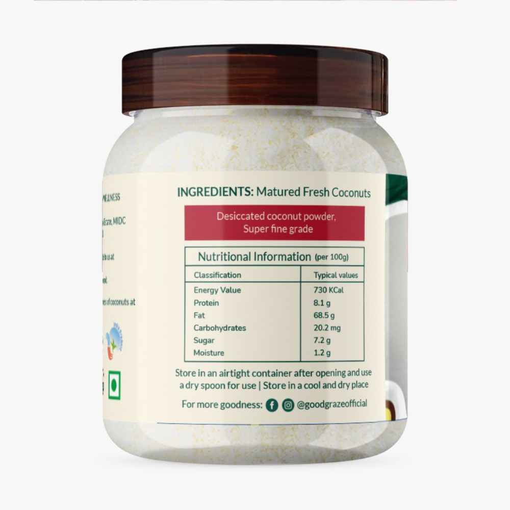 
                  
                    Good Graze Desiccated Coconut (200g)
                  
                