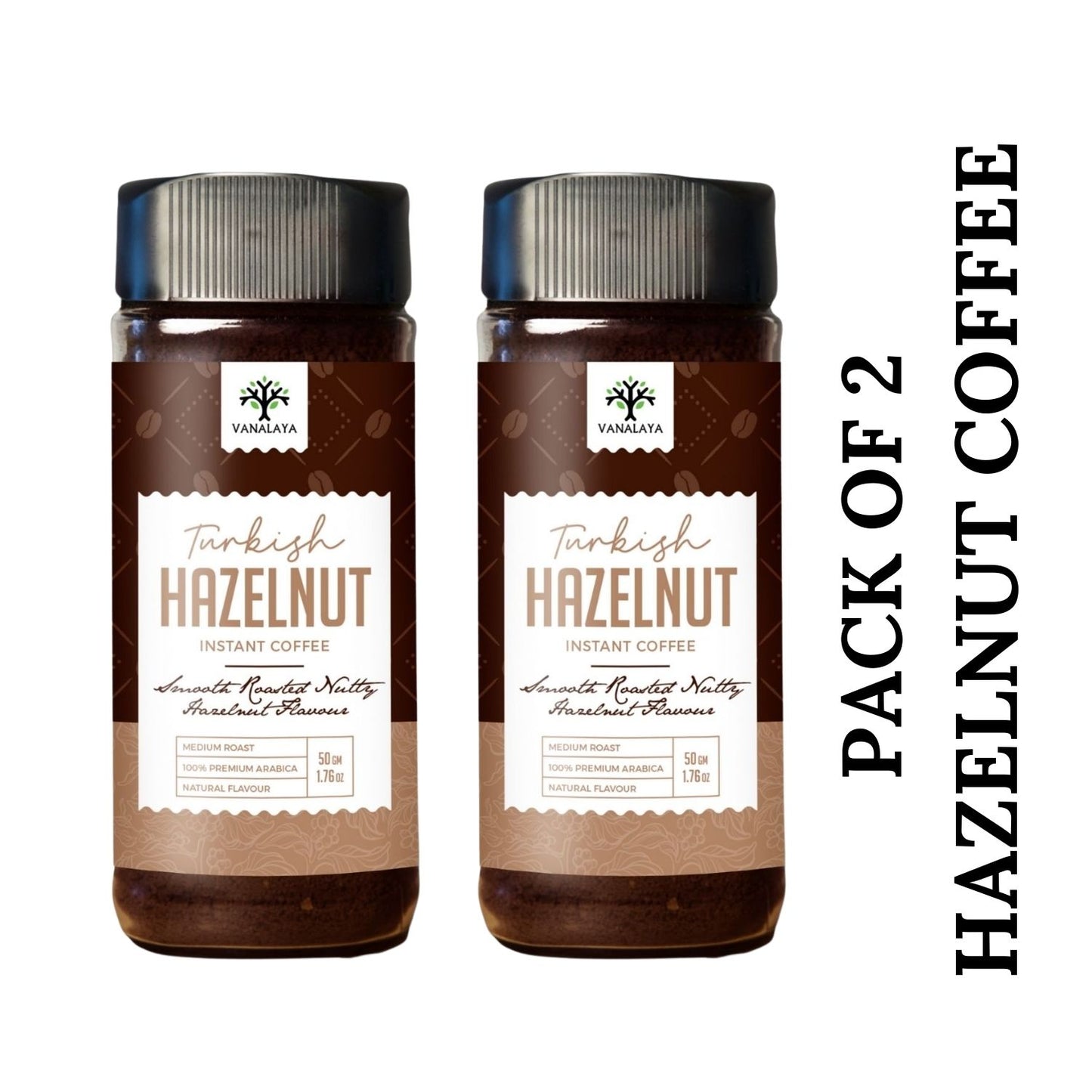 
                  
                    Vanalaya Turkish Hazelnut Instant Coffee Hazelnut Flavour - 50g
                  
                