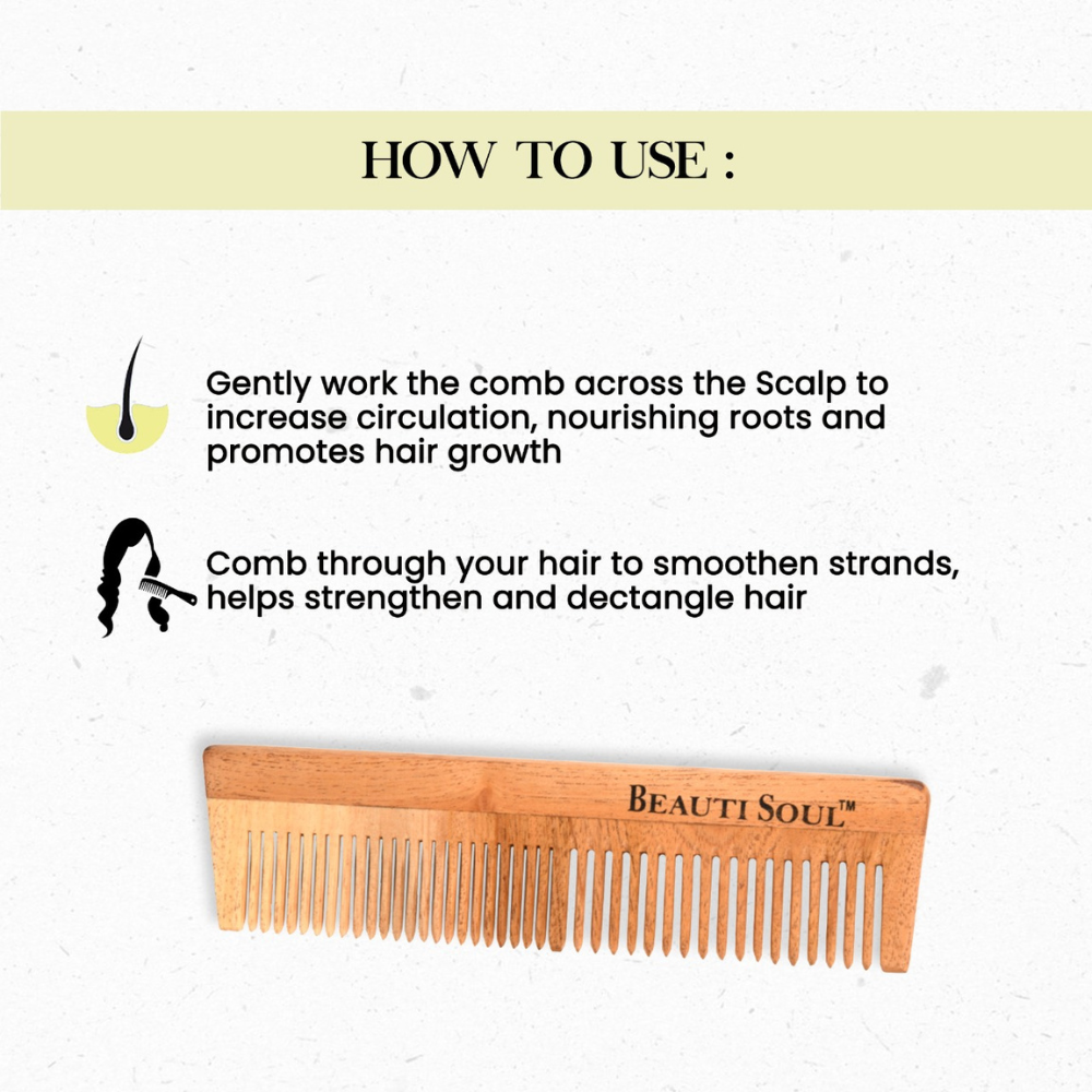
                  
                    Beautisoul Wood Comb for Women Hair Growth
                  
                