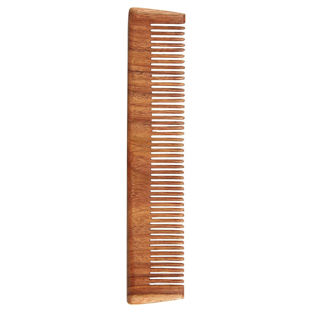 
                  
                    HIMAZ Neem Narrow Teeth Wooden Comb
                  
                