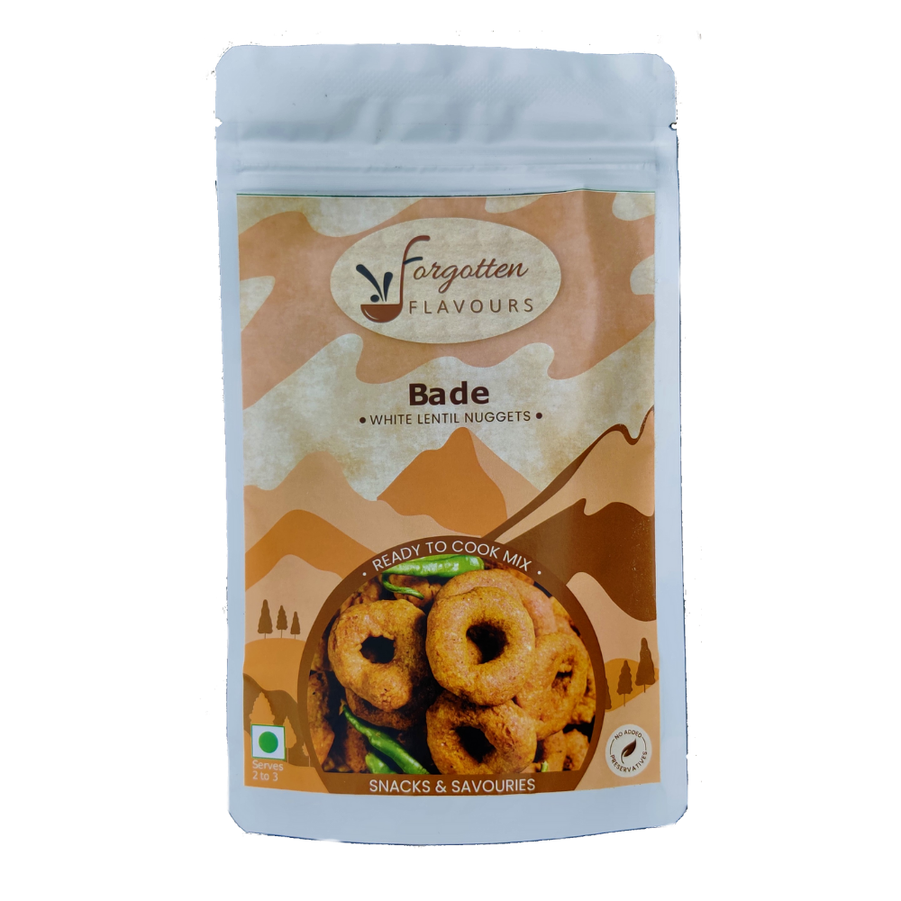 
                  
                    Forgotten Flavours Bade (White Lentil Nuggets) Mix (110g)
                  
                