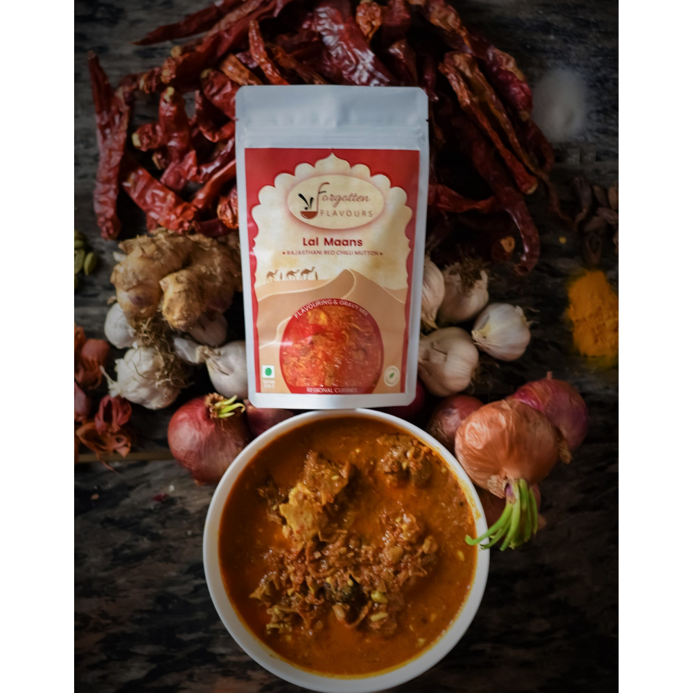 Forgotten Flavours Rajasthani Lal Maans Gravy and Flavouring Mix (80g)