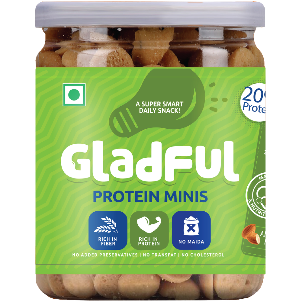 Gladful Almondy Protein Mini Cookies (150g)