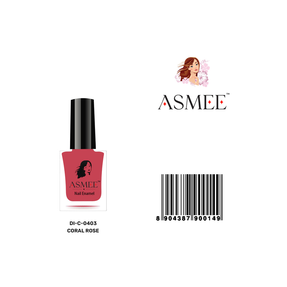 
                  
                    Coral Rose-Asmee Classic Nail Polish (20ml)
                  
                