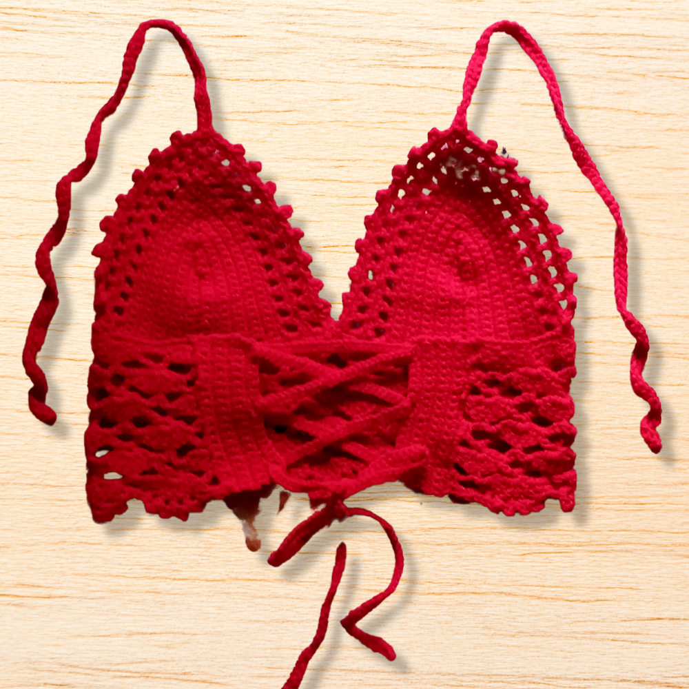 
                  
                    Women Crocheted Bralette
                  
                