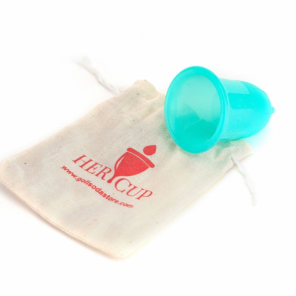 Goli Soda Her Cup Reusable Menstrual Cup for Women - Teal