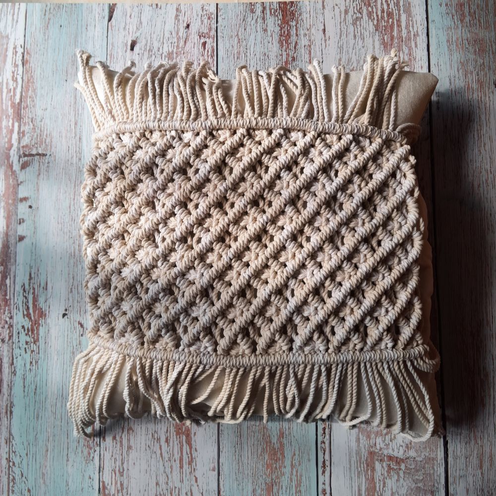 
                  
                    Macrame Boho Cushion Cover
                  
                