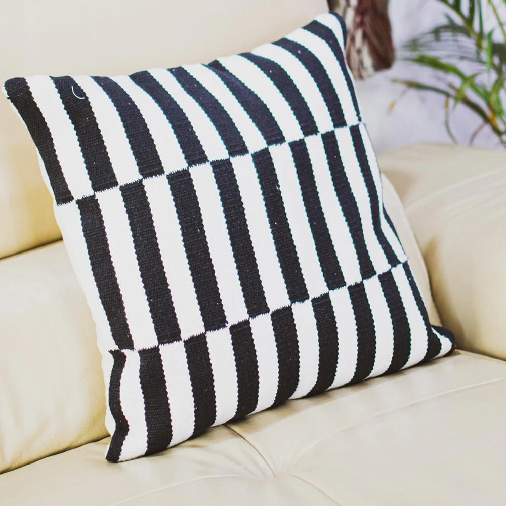 
                  
                    Black & White Cushion Cover
                  
                