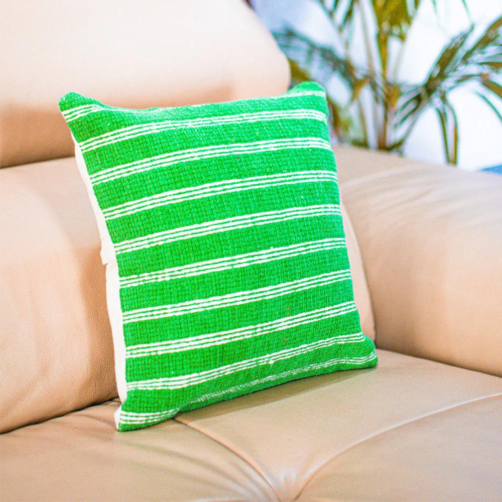 
                  
                    Green Soft Cushion Cover
                  
                