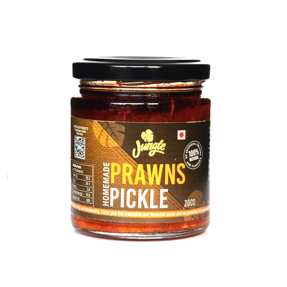 Jungle Naturals Prawn Pickle (200g)