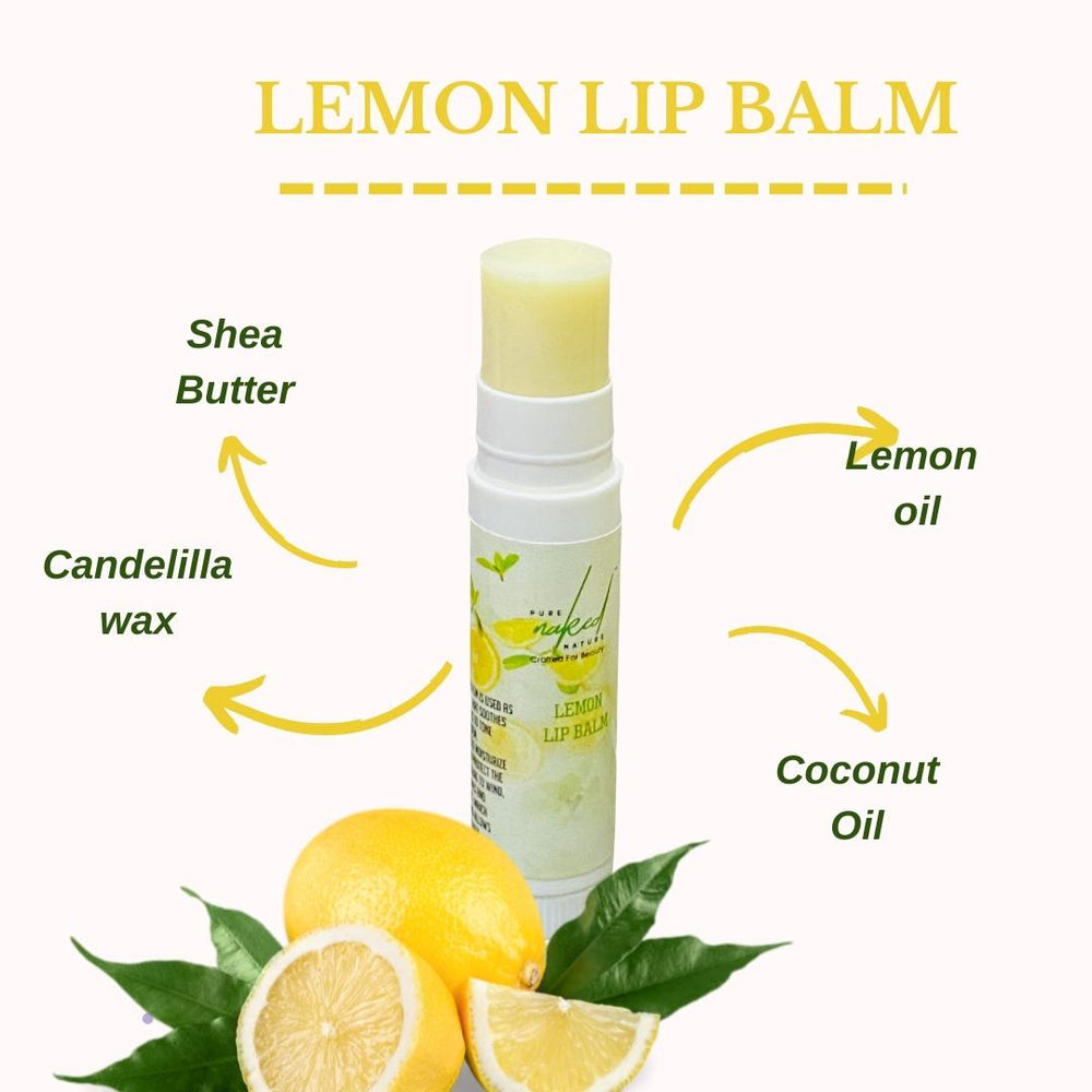 Lemon Lip Scrub + Lip Balm (15g)