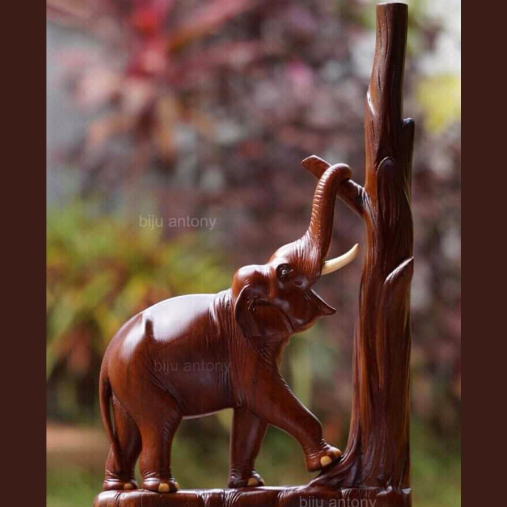 Handmade Elephant Sculpture