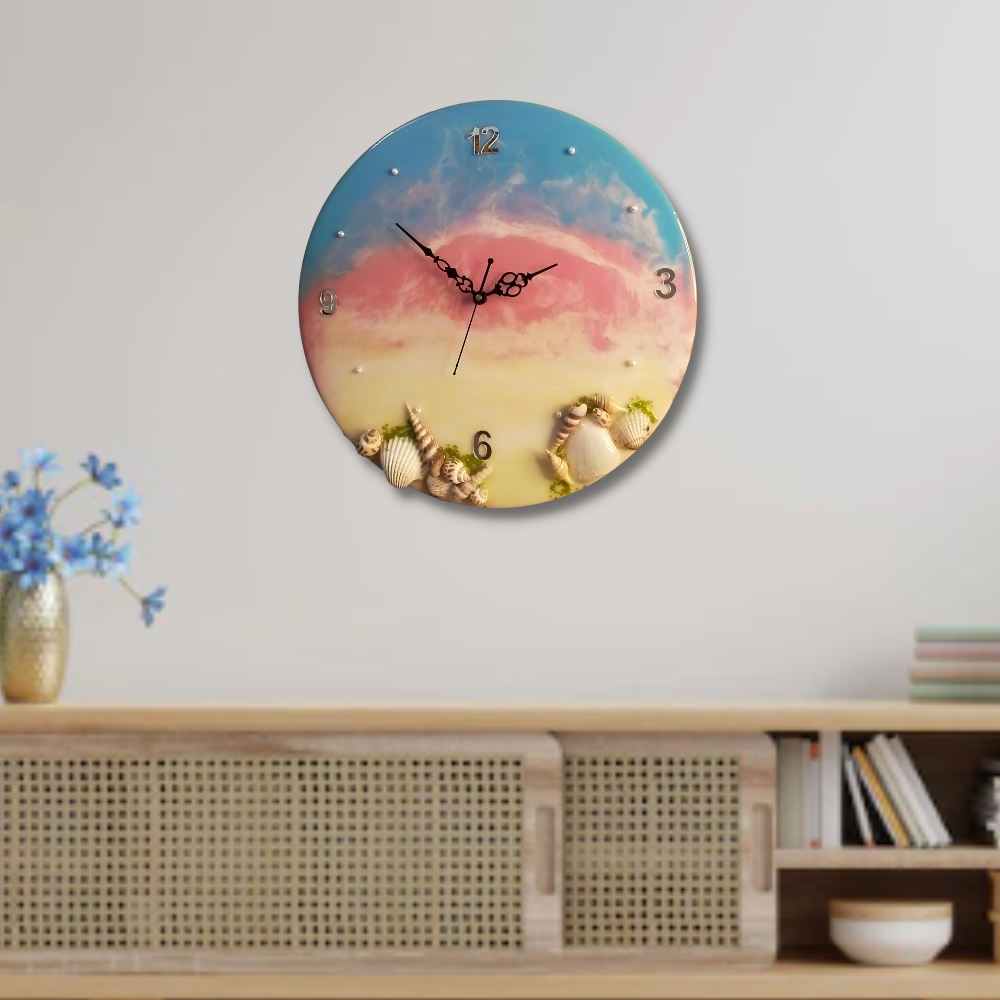 
                  
                    The Fantasea Resin Wall Clock
                  
                