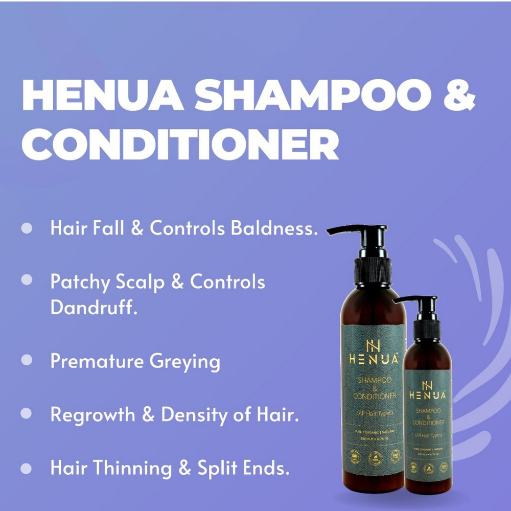 
                  
                    Henua Shampoo & Conditioner (200ml)
                  
                