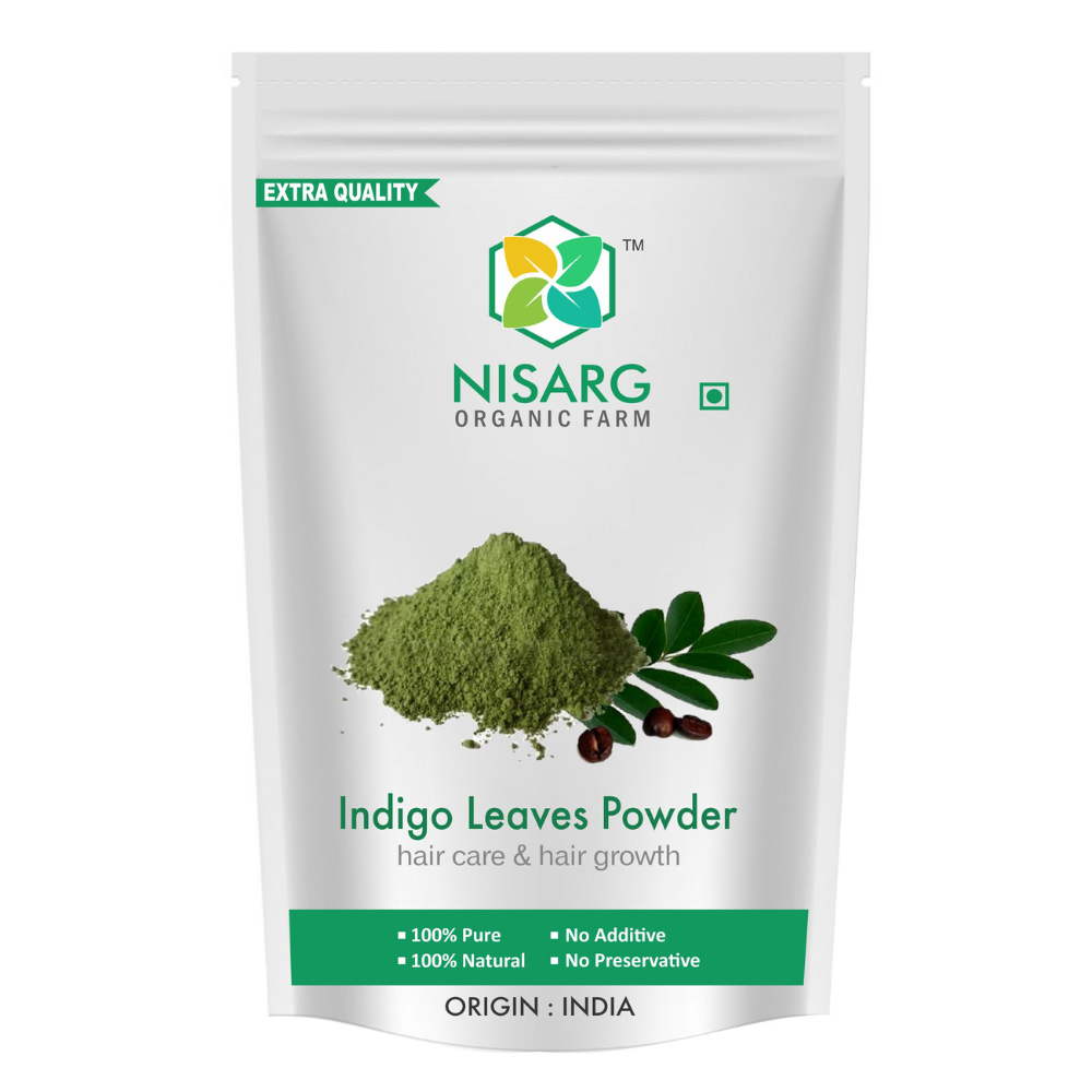 Nisarg Organic Farm Indigo Leaf Powder