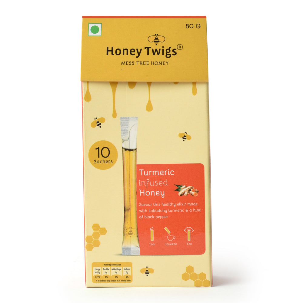 Turmeric-infused Honey (Pack of 10)