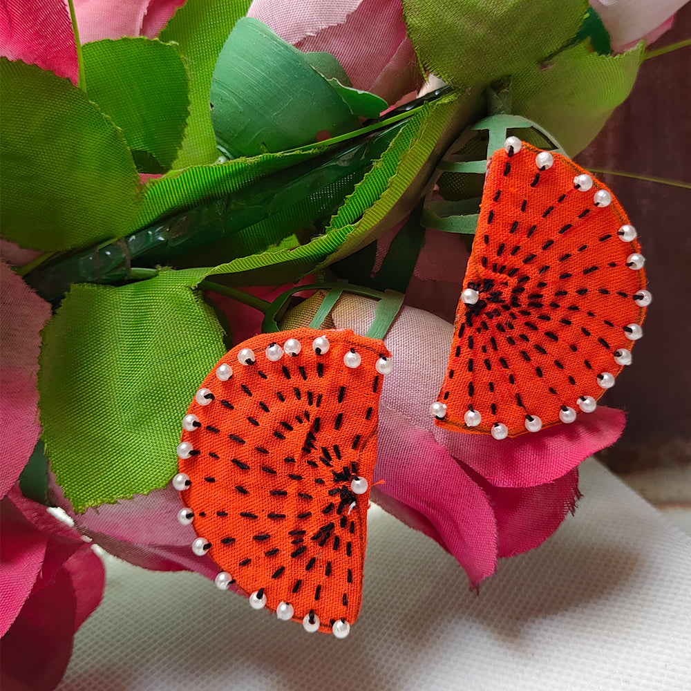 Orange Earrings