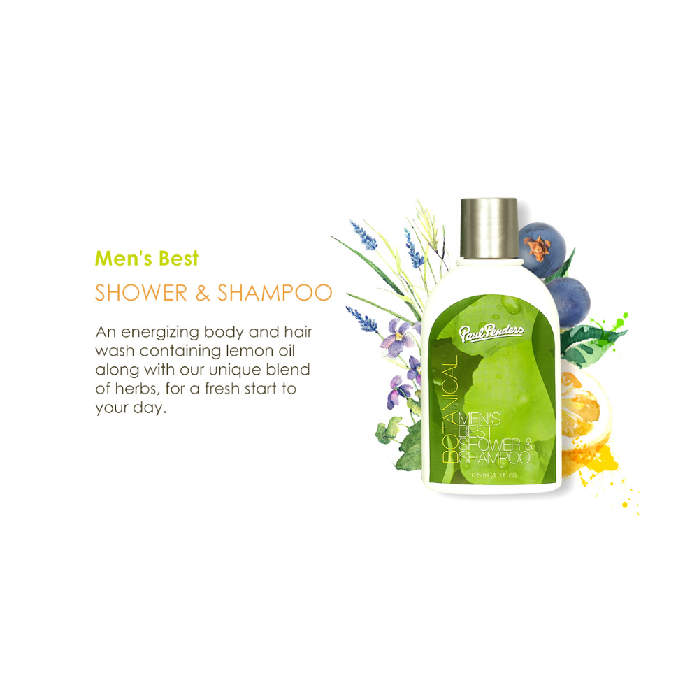 
                  
                    Paul Penders Botanical Men's Best Natural Shower & Shampoo 2-in-1 (125ml)
                  
                