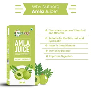 
                  
                    Nutriorg Amla Juice (500ml)
                  
                