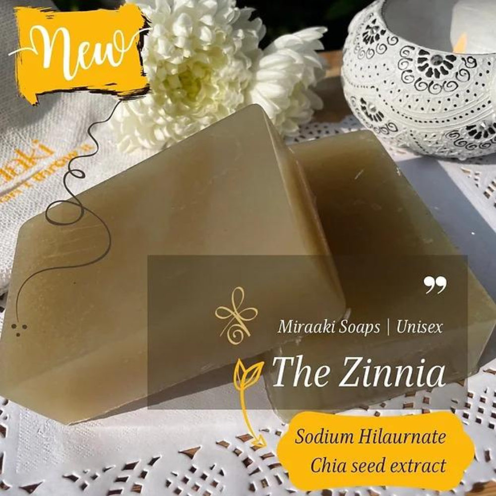 
                  
                    The Zinnia Soap (100g)
                  
                