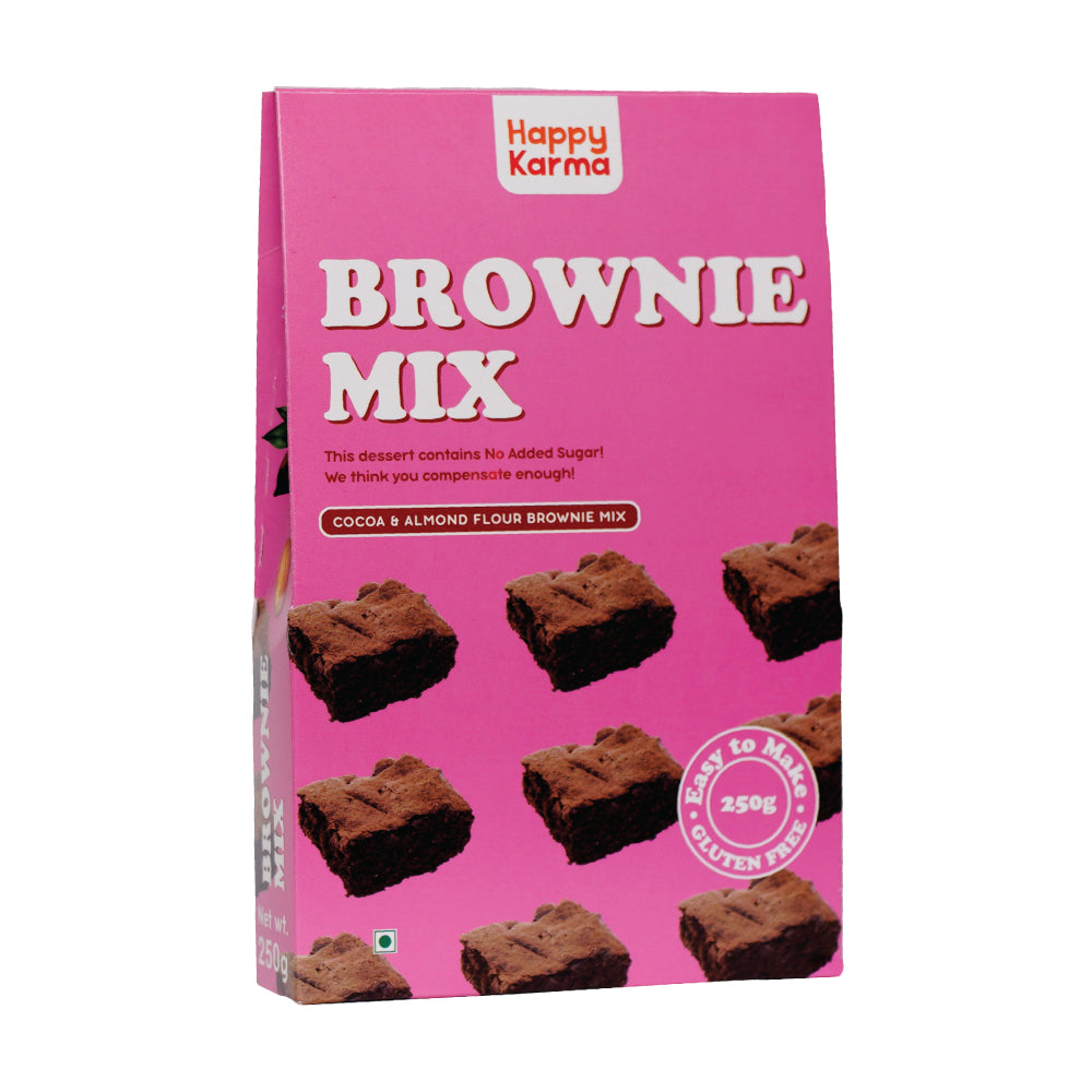 
                  
                    Happy Karma Cocoa Almonds Brownie Mix (250g)
                  
                