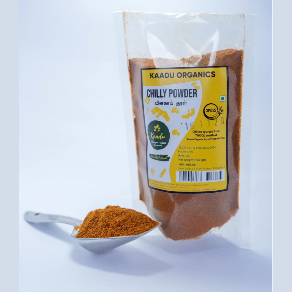 Kaadu Spices Red Chilly Powder (250g)