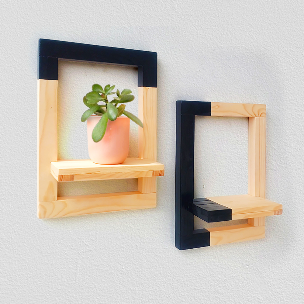 
                  
                    Wall Hanging Wooden Planter Frames (Pack of 2)
                  
                