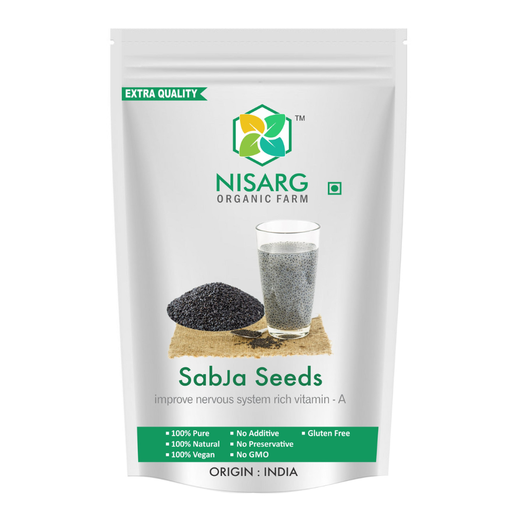 
                  
                    Nisarg Organic Farm Sabja Seeds
                  
                