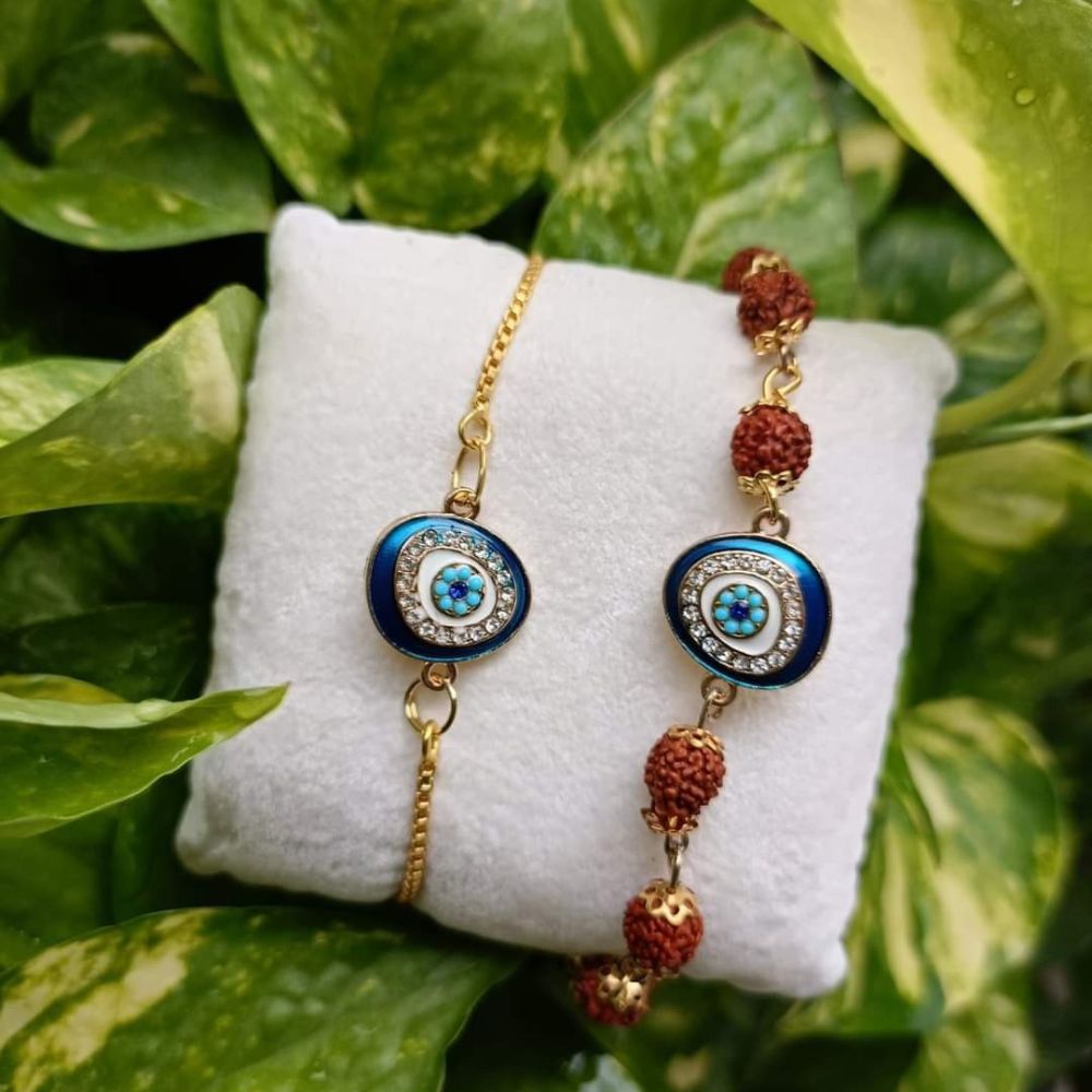 Evil Eye Rakhi Pair