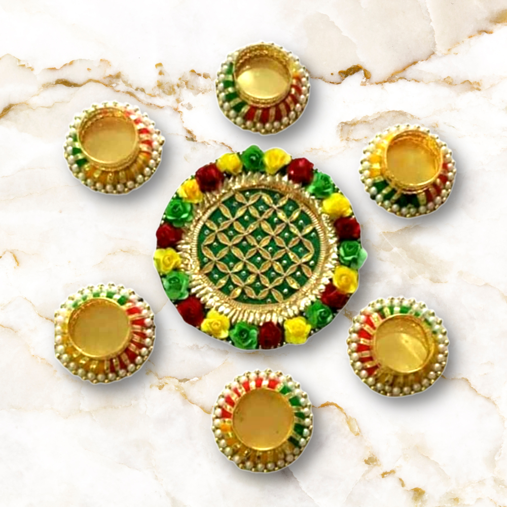 
                  
                    Festive Rangoli Home Decor
                  
                