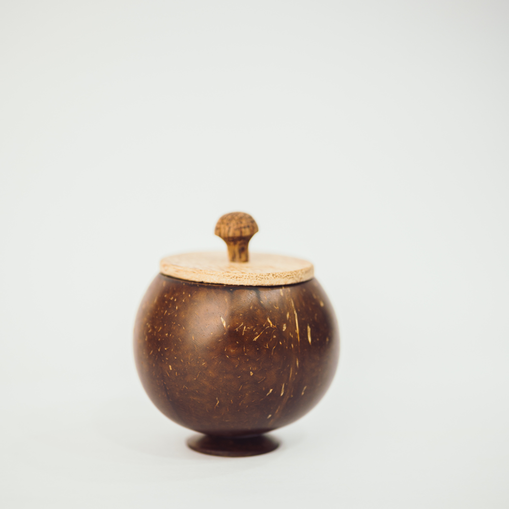 
                  
                    Coconut Shell Container
                  
                