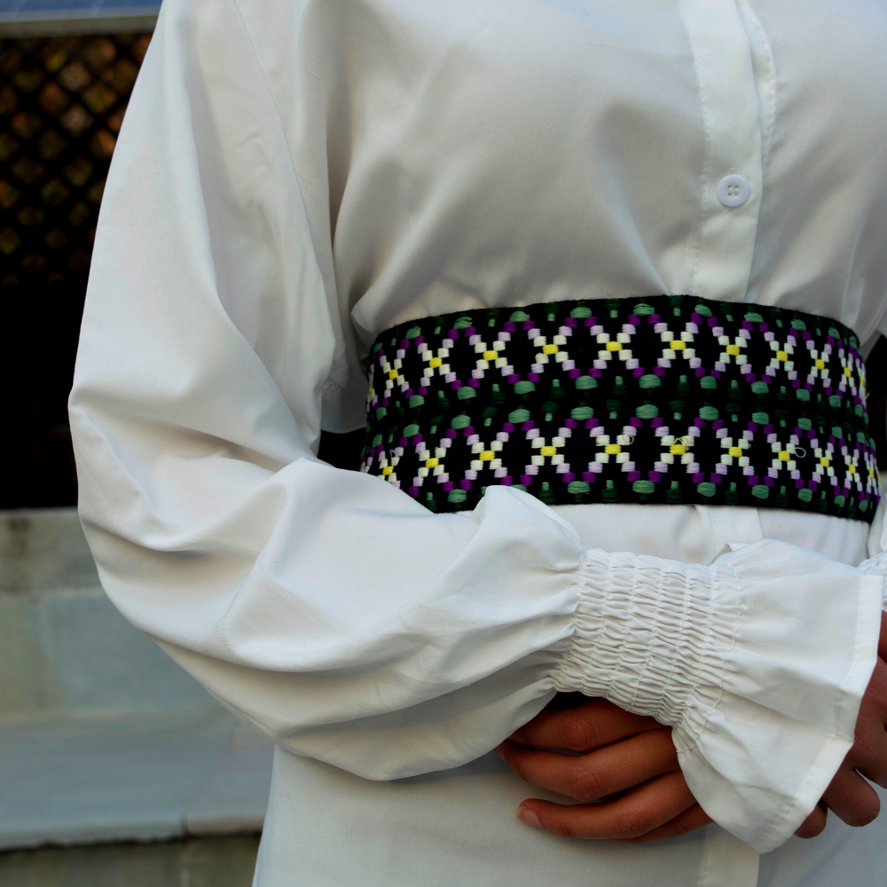 
                  
                    Hand Embroidered Belt for Women
                  
                