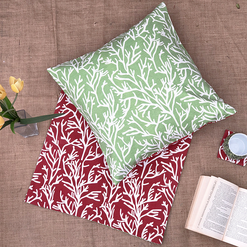 Branches-Dual Sided Outdoor Cushion Cover