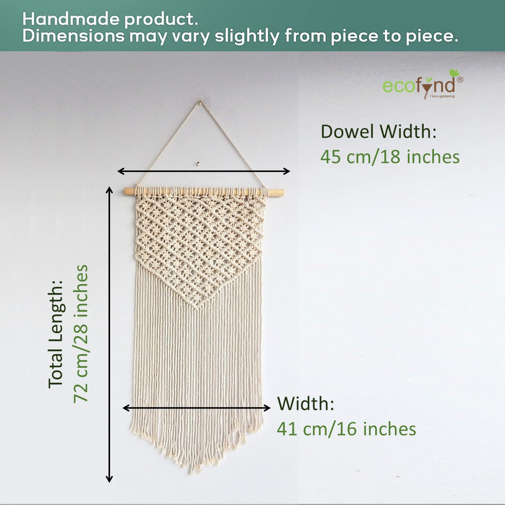 
                  
                    ecofynd Macrame Boho Wall Hanging
                  
                