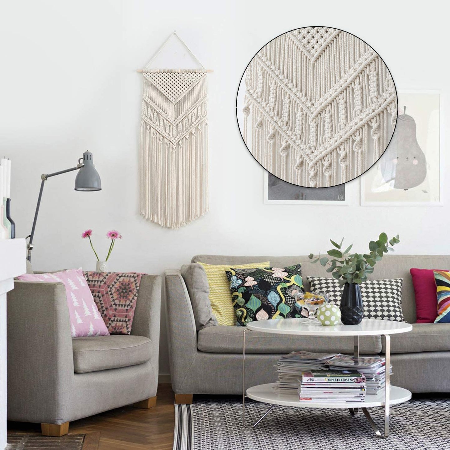 
                  
                    ecofynd Macrame Boho Wall Hanging
                  
                