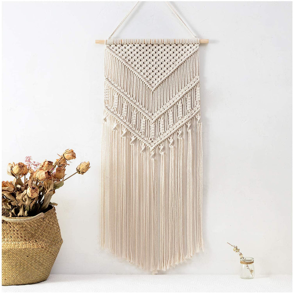 ecofynd Macrame Boho Wall Hanging