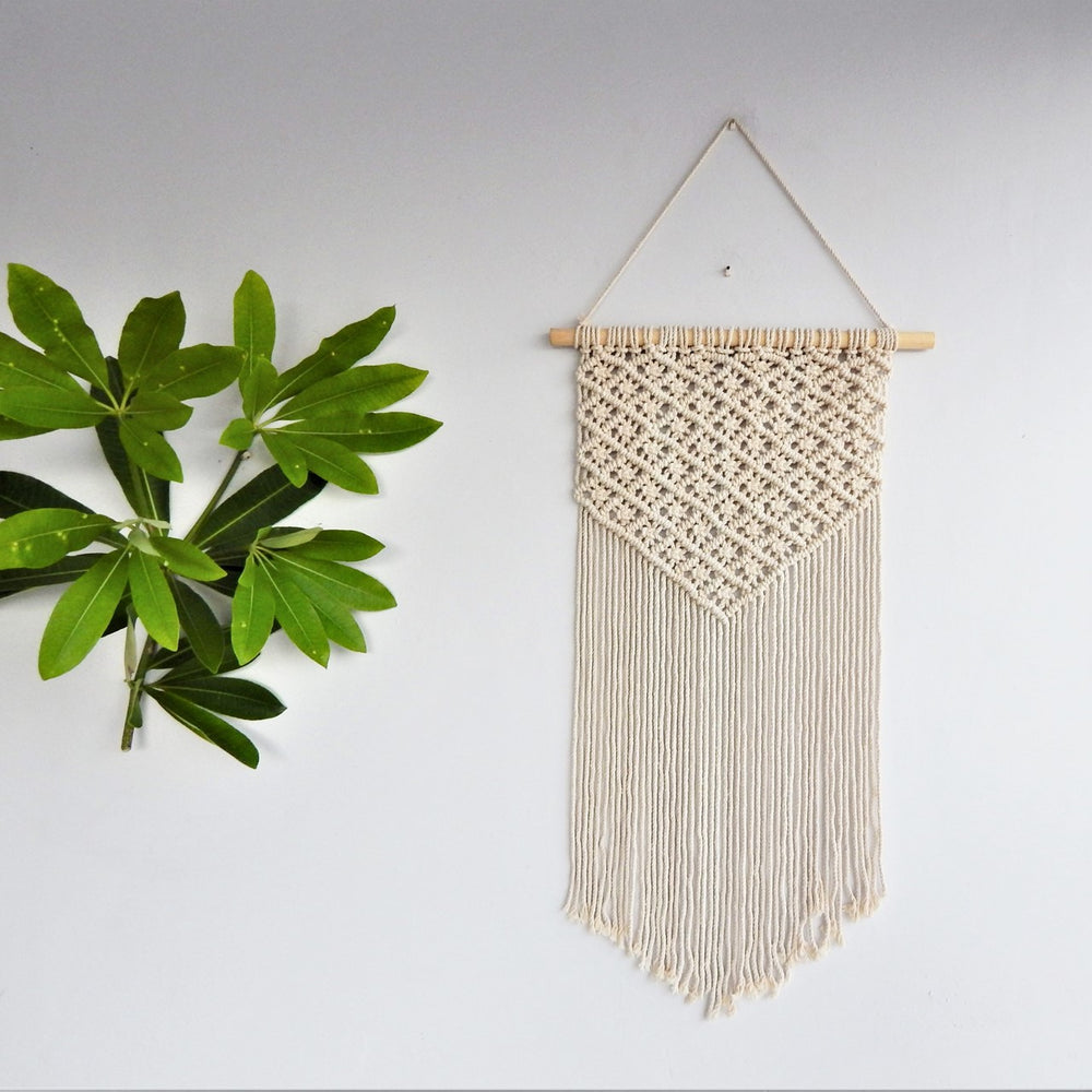 ecofynd Macrame Boho Wall Hanging