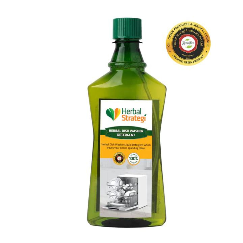 
                  
                    Herbal Strategi Natural Dishwasher Liquid Detergent (500ml)
                  
                