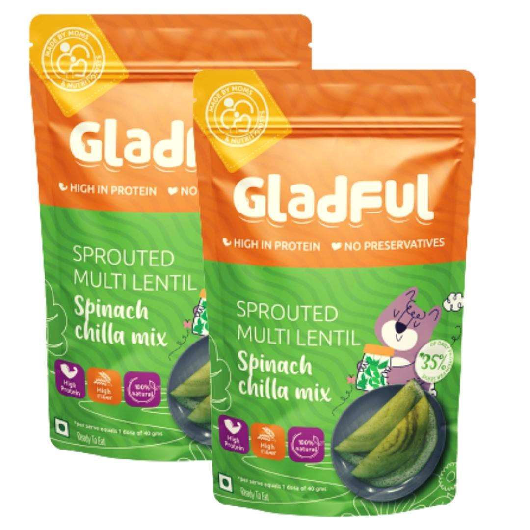 
                  
                    Gladful Instant Chilla – Dosa Mix (Pack of 2)
                  
                