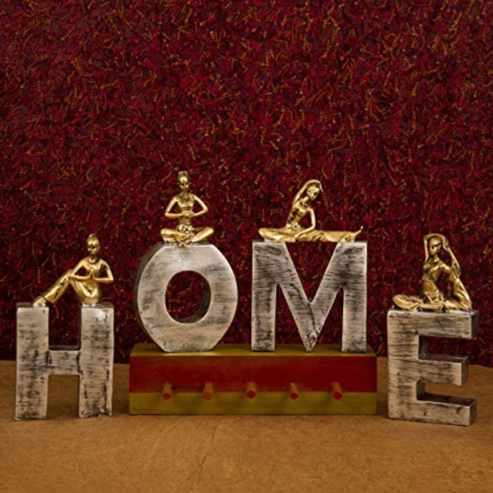 
                  
                    Yoga HOME Alphabets Show-Pieces (Set of 4)
                  
                