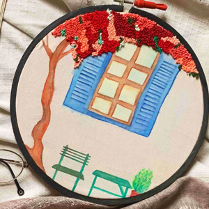 Embroidered Wall Hanging