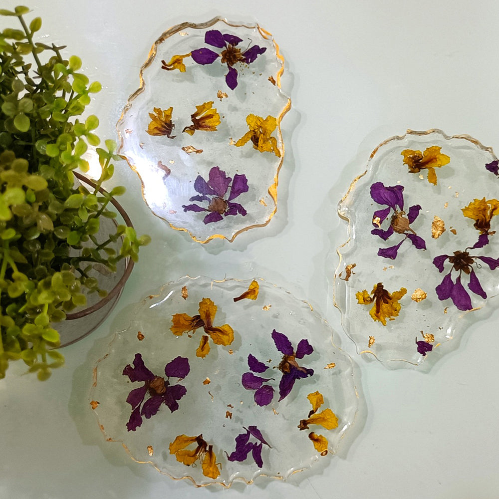 
                  
                    Flower Coasters (Set of 3)
                  
                